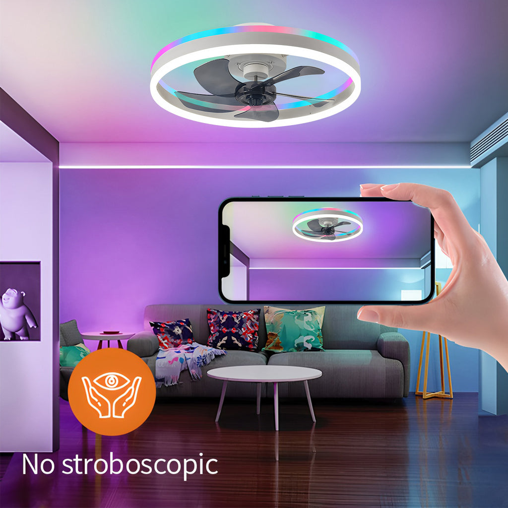 RGB Fan Lights For PCs Remote Control