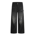 American Retro Tattered Jeans Jeans