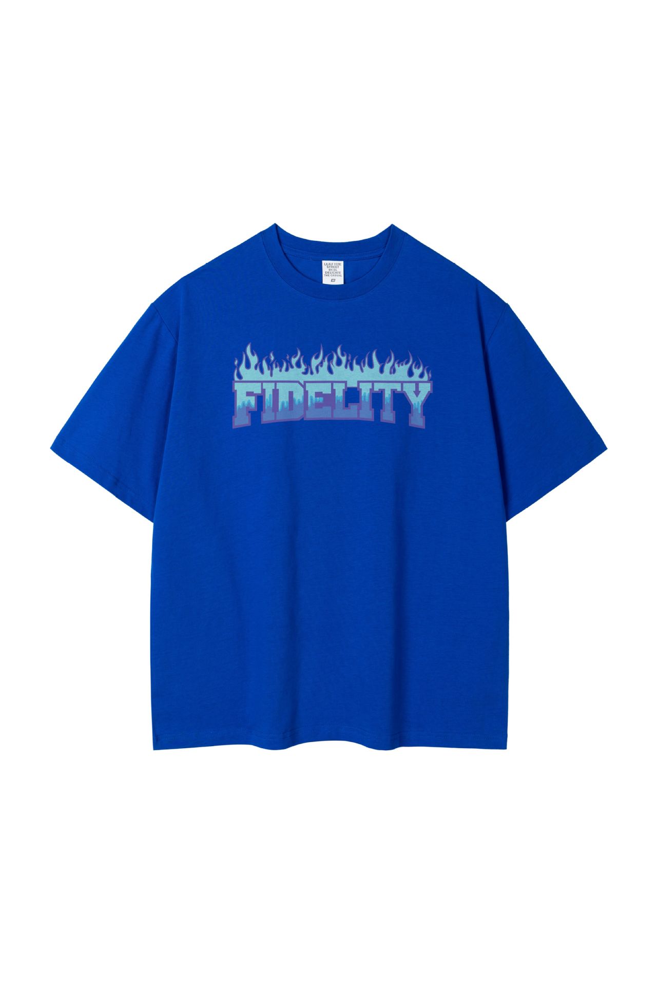 Flame Pure Cotton Simple Casual T-shirt