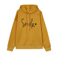 Women's Simple Round Neck Long Sleeve Printed Loose Sweatshirt